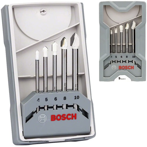 Zestaw wierteł do płytek 4 - 10 mm 5 szt. Bosch CYL-9 Ceramic 2608587169