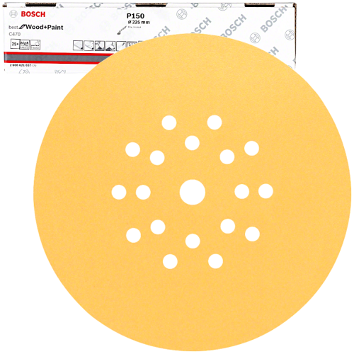 BOSCH Papier ścierny C470 do szlifierek do płyt G-K 25szt.