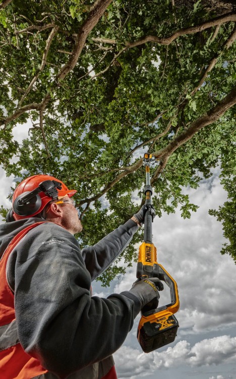 Piła łańcuchowa na wyśięgniku — Zastosowanie