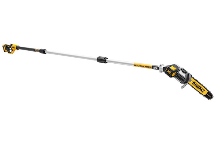 Pilarka łańcuchowa na wysięgniku akumulatorowa DeWALT DCMPS567P1