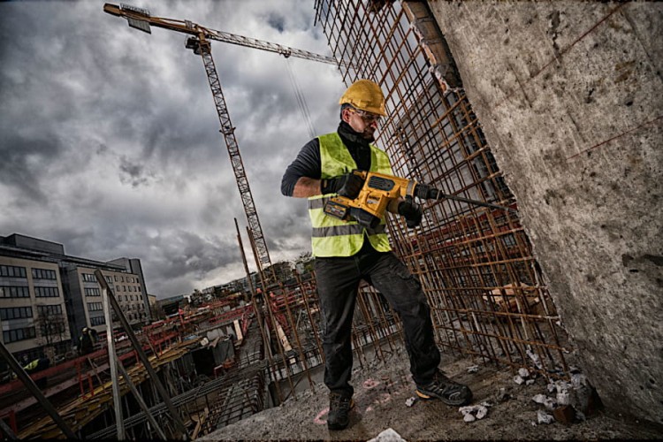 DEWALT DCH481X2 - Zastosowanie