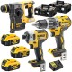 DEWALT DCK368P3T Zestaw narzędzi akumulatorowych combo