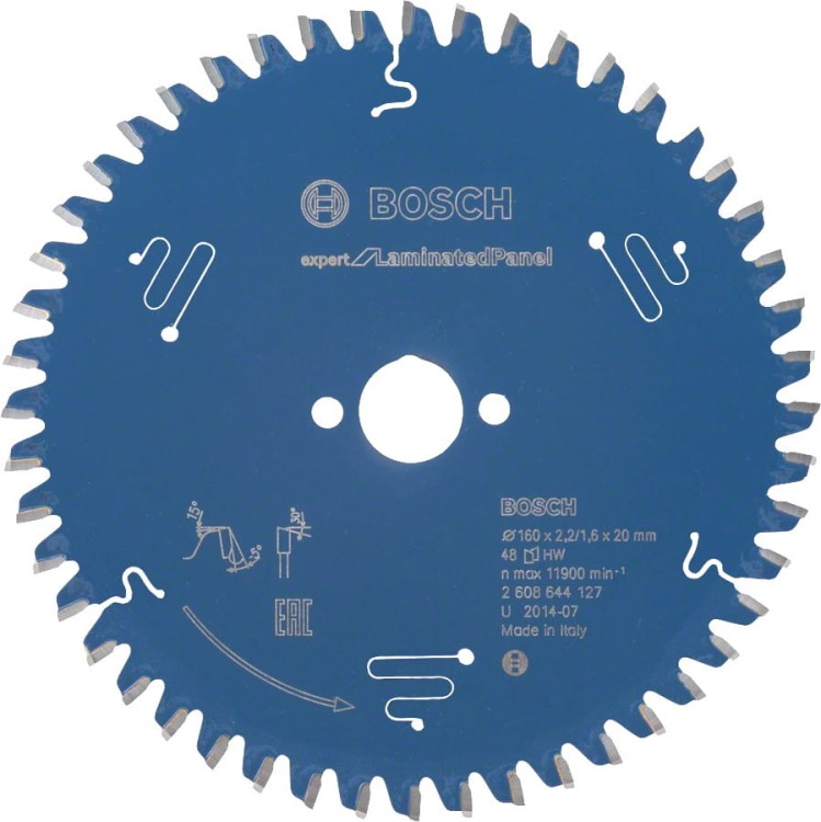 BOSCH Tarcza pilarska Expert Laminated 160mm 48z