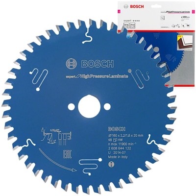 BOSCH Tarcza pilarska Expert for High Pressure Laminate 160 x 20mm 48z