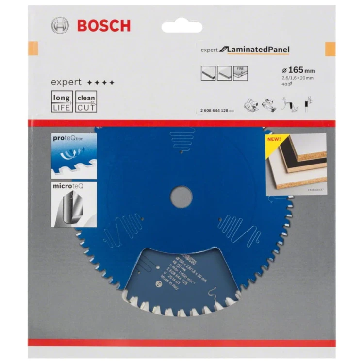 BOSCH Tarcza pilarska Expert Laminated 165mm