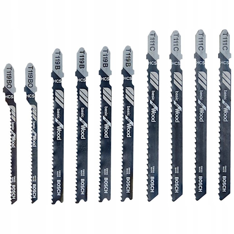 BOSCH Zestaw brzeszczotów 2607010629