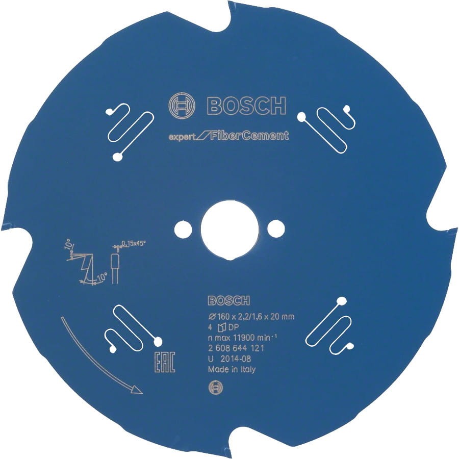 BOSCH Tarcza pilarska do cementu 160x20mm Expert 4 zęby
