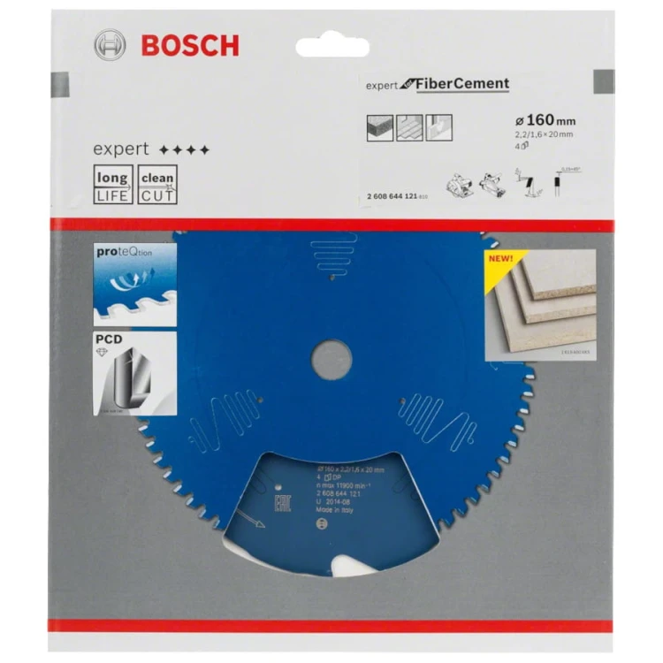 BOSCH 2608644121 Tarcza pilarska do cementu 160x20mm Expert 4 zęby