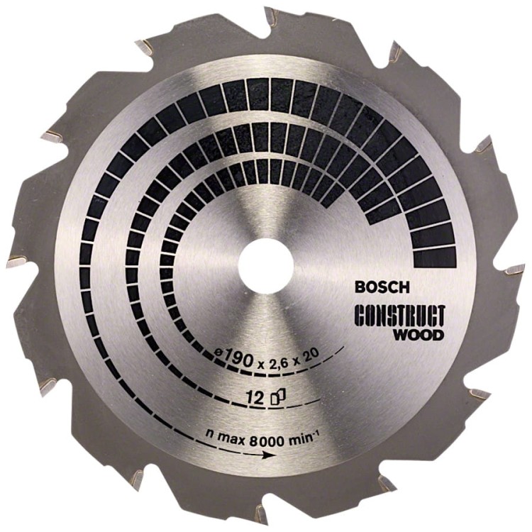 BOSCH Tarcza pilarska 190x20mm
