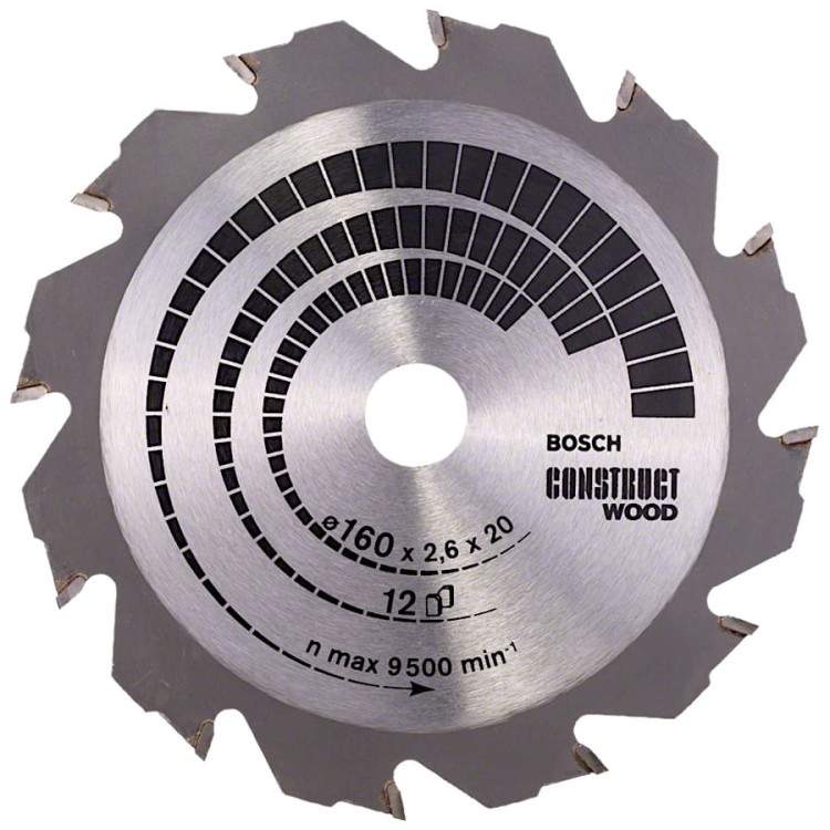 BOSCH Tarcza pilarska 160x20mm
