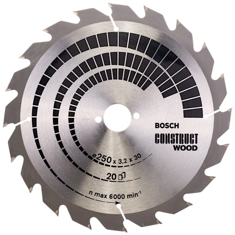 BOSCH Tarcza pilarska 250x30mm