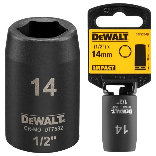 DEWALT DT7532 Nasadka udarowa 1/2" 14mm Extreme impact