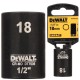 DEWALT DT7536 Nasadka udarowa 1/2" 18mm Extreme impact