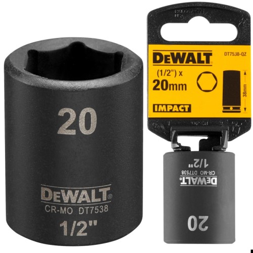 DEWALT DT7538 Nasadka udarowa 1/2" 20mm Extreme impact