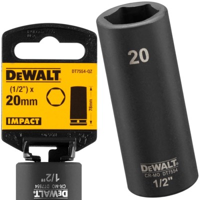 DEWALT DT7554 Nasadka udarowa 20mm długa 78mm