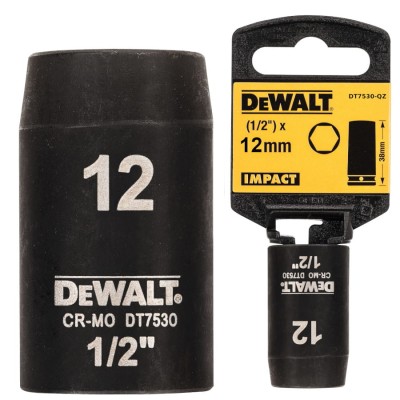 DEWALT DT7530 Nasadka udarowa 1/2" 12mm Extreme impact