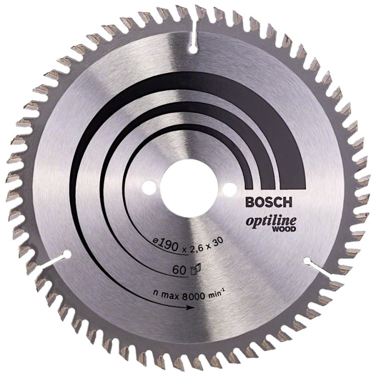 BOSCH Tarcza pilarska 190x30mm