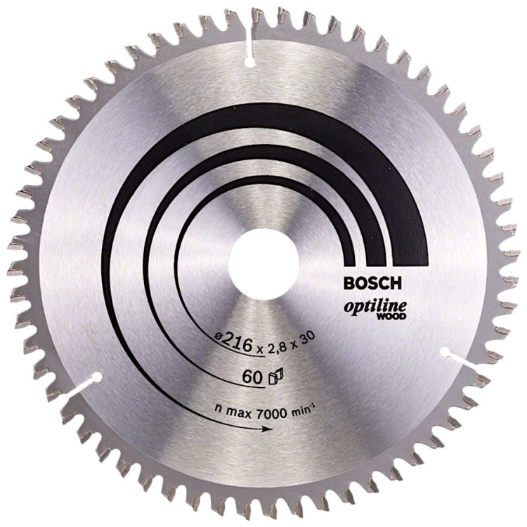 BOSCH Tarcza pilarska 216x30mm