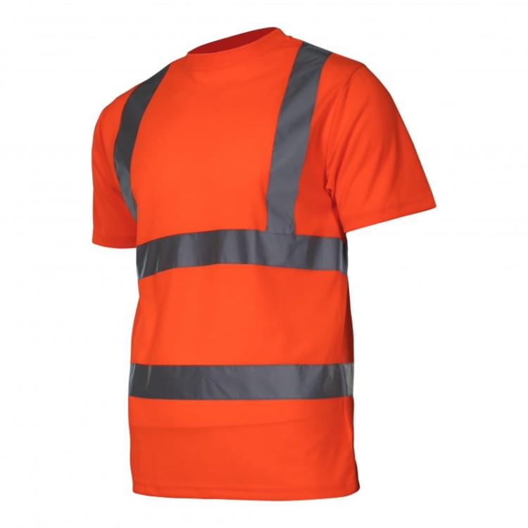 LAHTI PRO L4020702 T-shirt roboczy z paskami odblaskowymi roz. M