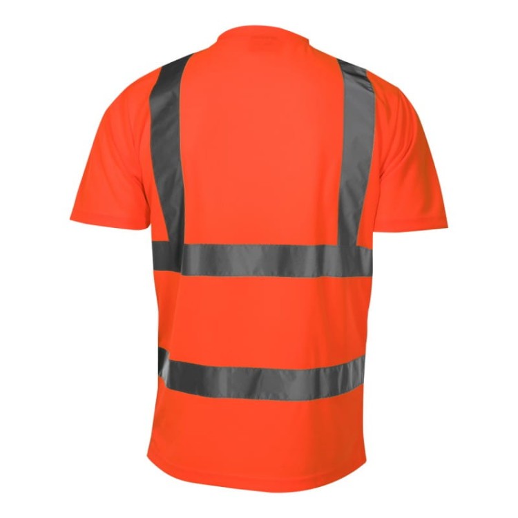 T-shirt roboczy z paskami odblaskowymi