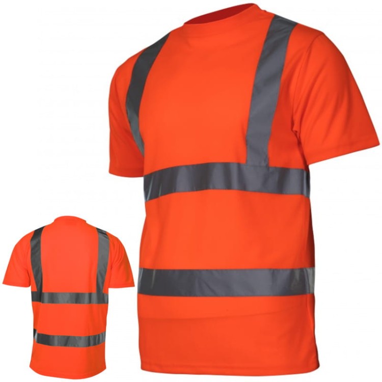 LAHTI PRO T-shirt roboczy z paskami odblaskowymi roz. M