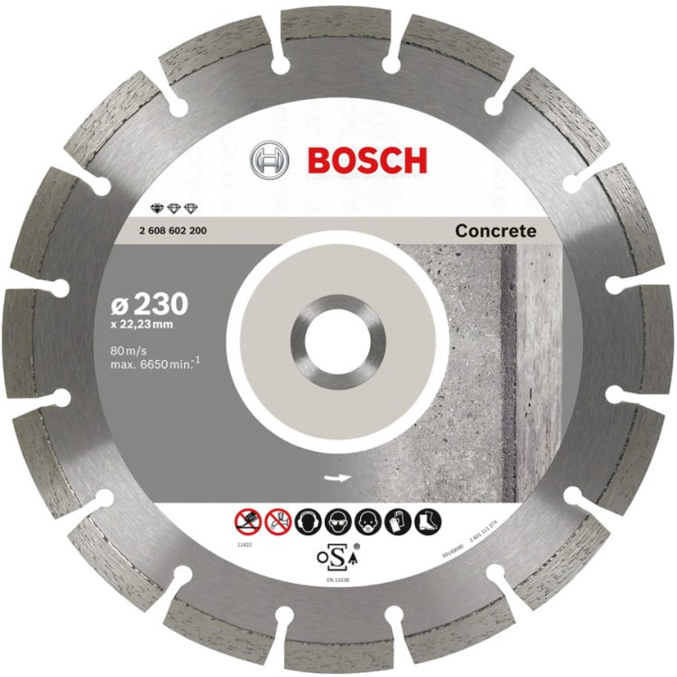BOSCH Tarcza diamentowa Standard for Concrete 230x22.23mm