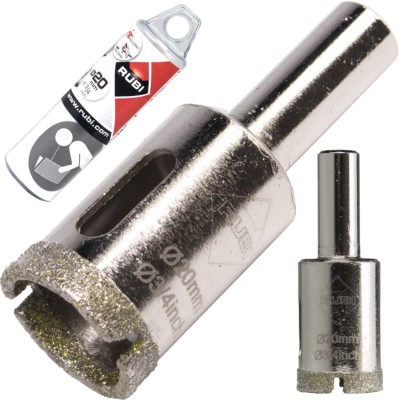 Wiertło diamentowe na mokro EasyGres Ø20mm otwornica RUBI 05961