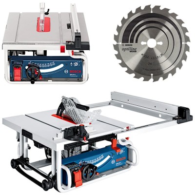 BOSCH Piła stołowa GTS 10 J 1800W 254mm + Tarcza