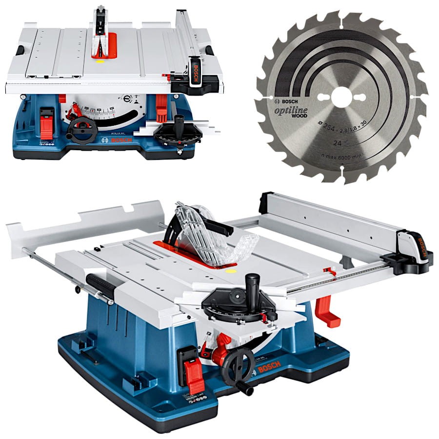 BOSCH Piła stołowa GTS 10 XC 2100W 254mm + Tarcza