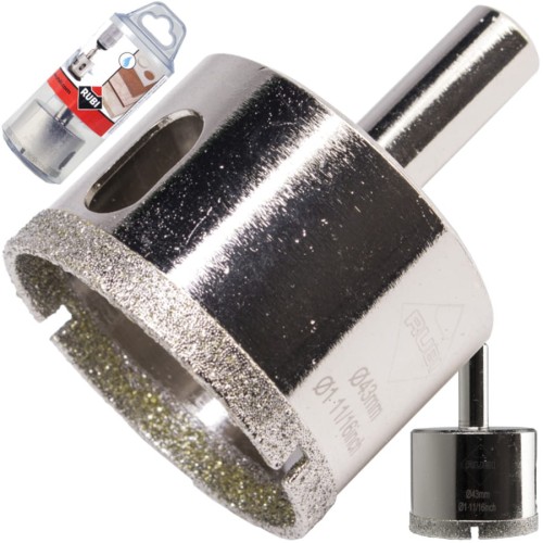 Wiertło diamentowe na mokro EasyGres  Ø43mm Rubi 05965