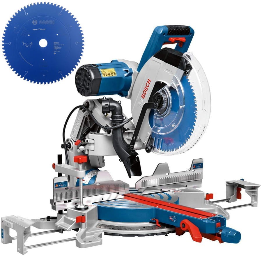 BOSCH GCM 12 GDL Piła ukośnica 305mm 2000W + tarcza do drewna
