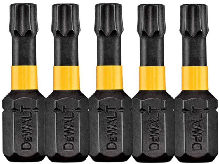 DEWALT Bity udarowe Torx T27 5szt.