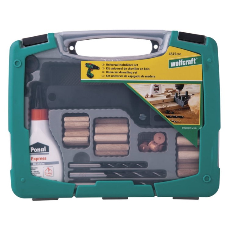 WOLFCRAFT 4645000 Zestaw do połączeń kołkowych