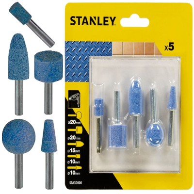 STANLEY STA30000 Trzpienie szlifierskie 5szt