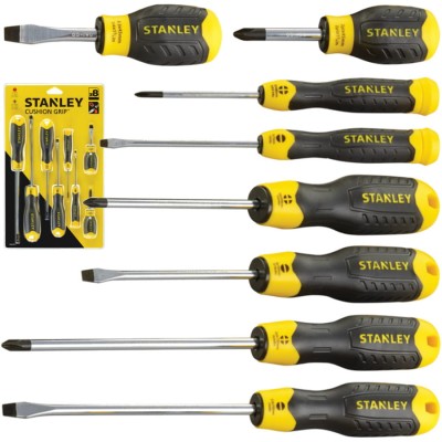 STANLEY 65-011 Zestaw wkrętaków Cushion Grip 8szt