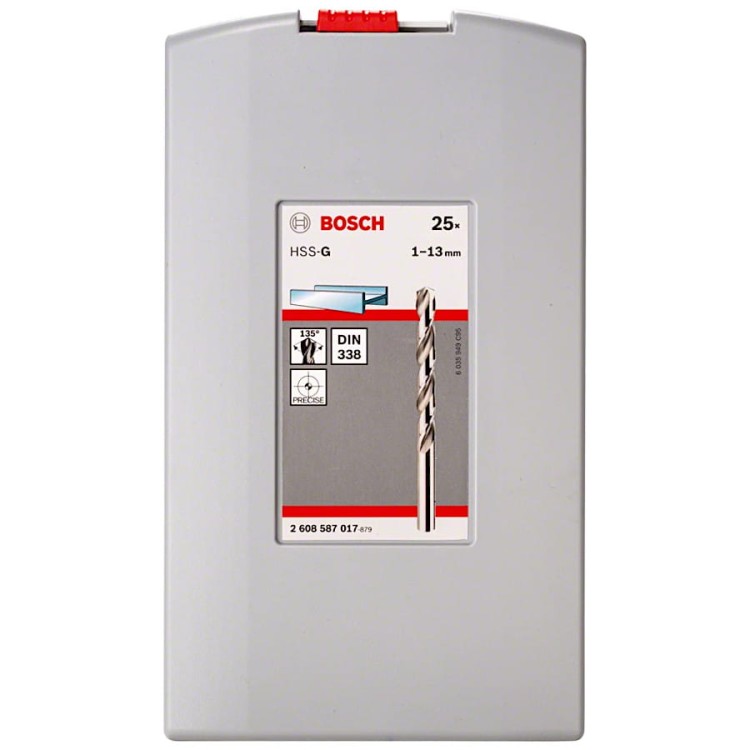 BOSCH Zestaw wierteł do metalu