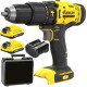 STANLEY SFMCD711C2K Wkrętarka udarowa Fatmax + 2x1,5Ah, ładowarka + walizka