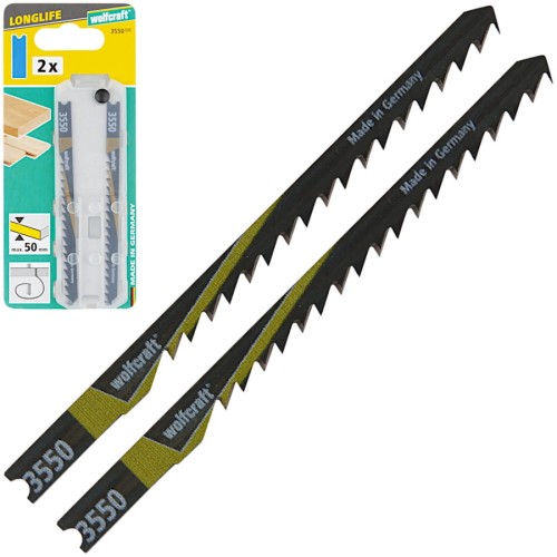 WOLFCRAFT 3550000 Brzeszczot do wyrzynarek 2szt.