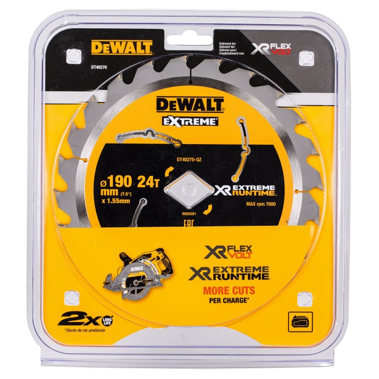 DEWALT DT40270 tarcza do cięcia drewna