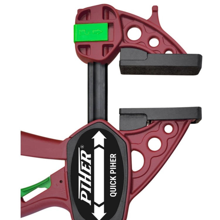 PIHER 52615 Ścisk stolarski Quick 15cm szczęki 8cm 150kg