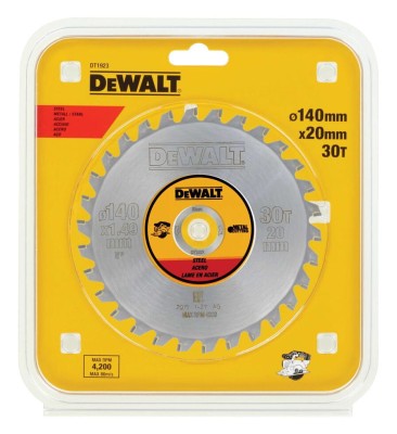 Tarcza do cięcia metalu 140x20mm DT1923 DeWalt