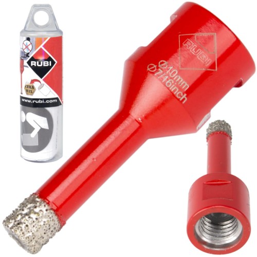 RUBI wiertło diamentowe na sucho dry gres