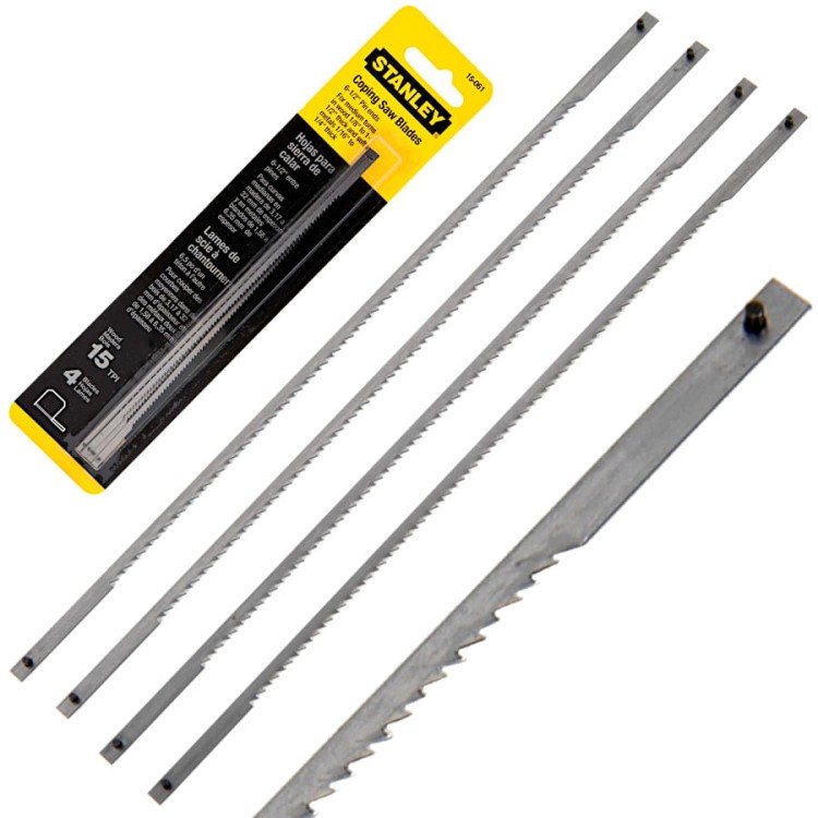 STANLEY 15-061 Brzeszczoty do włosowej piły 4szt