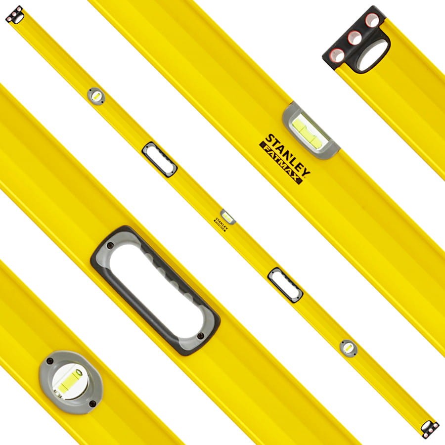STANLEY 43-572 Poziomica aluminiowa z uchwytami 180cm