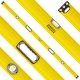 STANLEY 43-572 Poziomica aluminiowa z uchwytami 180cm