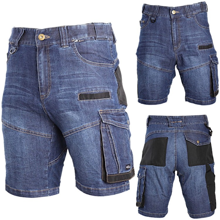 Spodenki jeansowe krótkie LAHTI PRO L40707