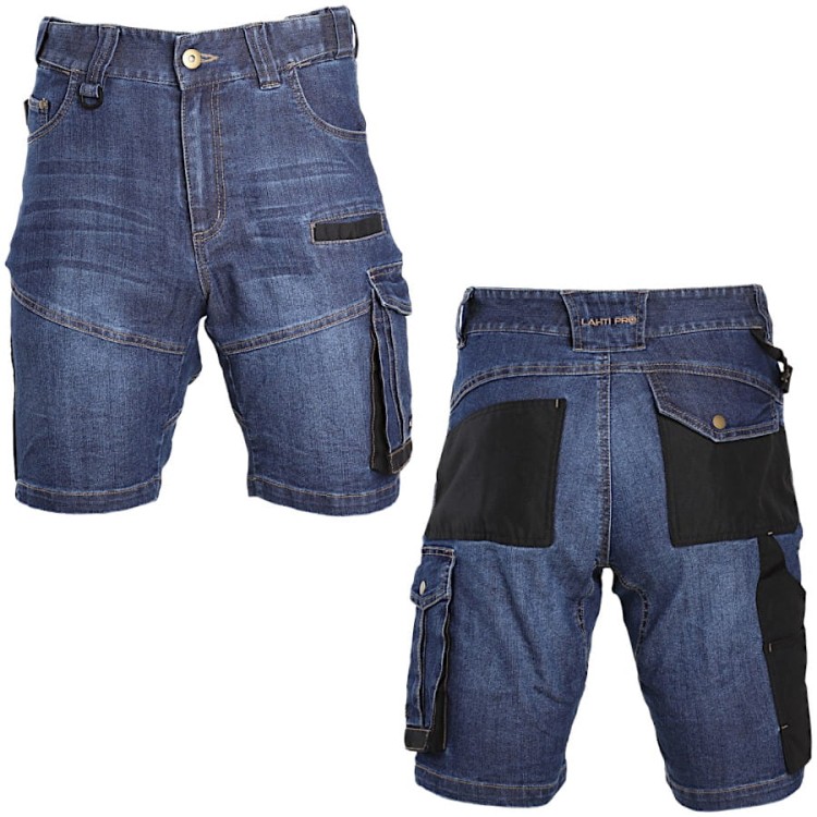 Spodenki jeansowe krótkie LAHTI PRO L40707