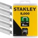 STANLEY 1-TRA705-5T Zszywki typ ''G'' 8mm 5/16" HD 5000szt.