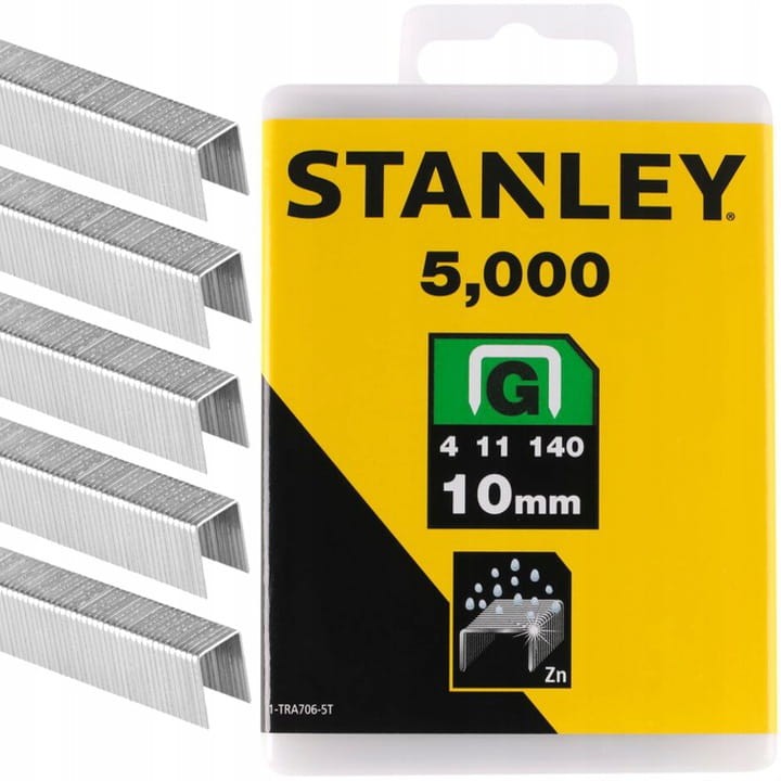STANLEY 1-TRA706-5T Zszywki typ ''G'' 10mm 3/8" HD 5000szt.