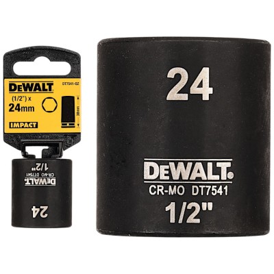 DEWALT DT7541 Klucz nasadowy EXTREME IMPACT płytki 1/2" 24mm